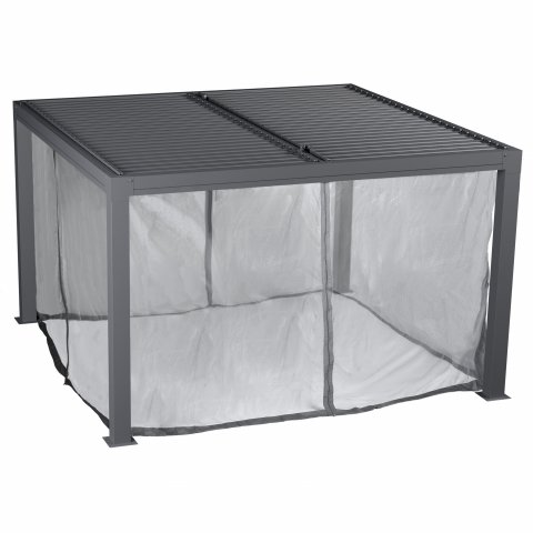 PERGOLA MAJAE 3.6X3.6M MOUSTIQ