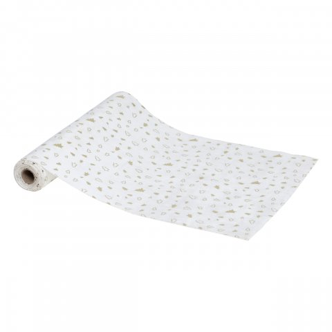 TISSU VELOURS SAPIN BL 28X300