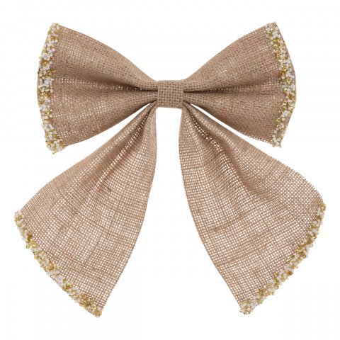 DK NOEUD JUTE FROSTED 24X20