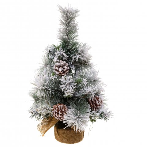 SAPIN FLOQUE MINNESOTA 50CM