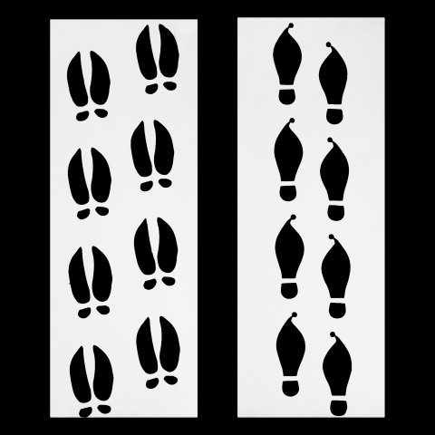 POCHOIR PVC PAS ELF/RN/PN 2ASS