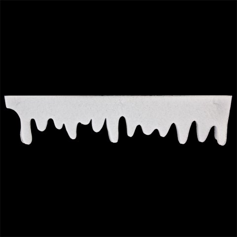 NEIGE COULEE PAILL 15CM X 4M80