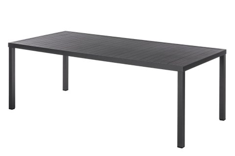 TABLE PIAZZA FIX ALU REC 8P GR