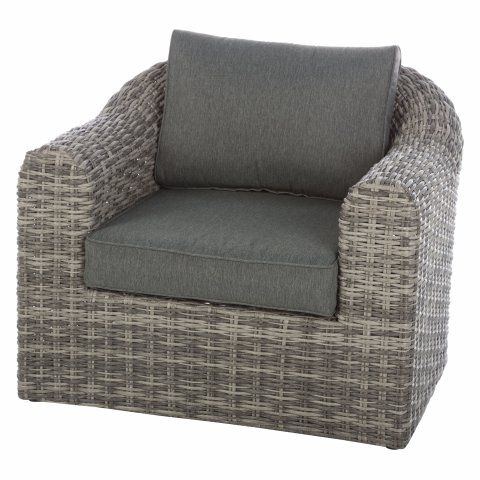 FAUTEUIL MOOREA TERRE D'OMBRE