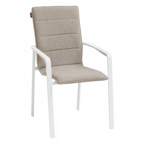 FAUTEUIL DIESE BADIANE/BLANC