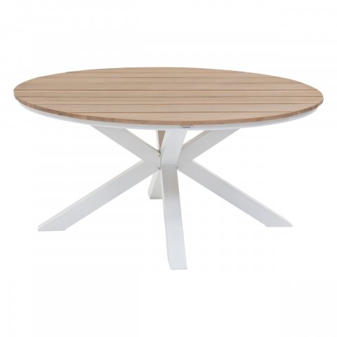 TABLE ORIENGO RD 4P ACACIA/BLA