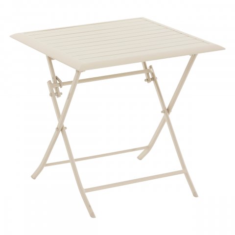 TABLE AZUA PLI  ALU 2P ARGILE