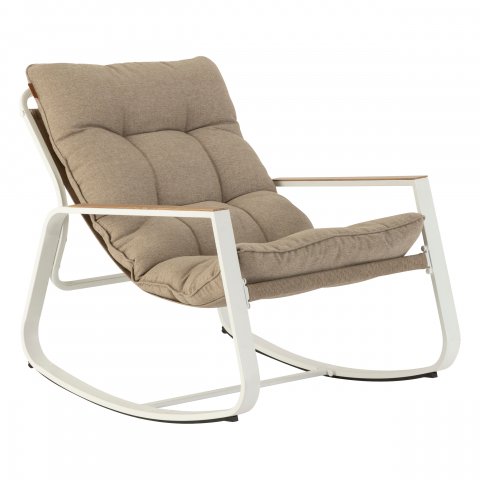 FAUTEUIL BASCULE FELINIO TAUPE