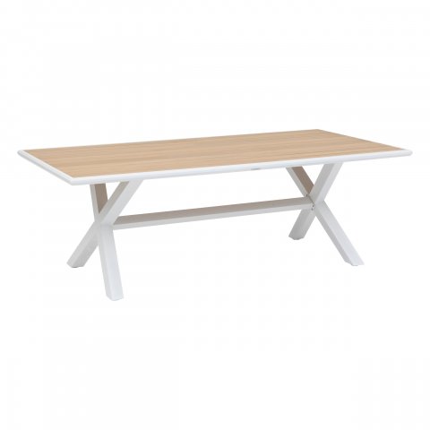 TABLE AXIOME FIXE 8P EUCA/BL