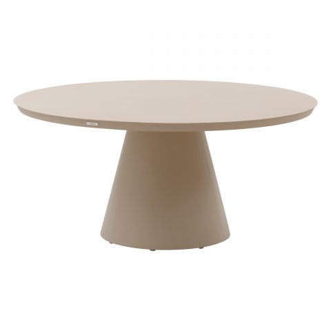 TABLE YCONIA ALU 8P ARGILE